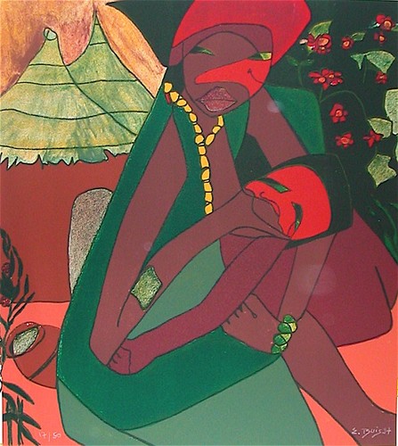 Buis lithographie 1997 - lithographie,